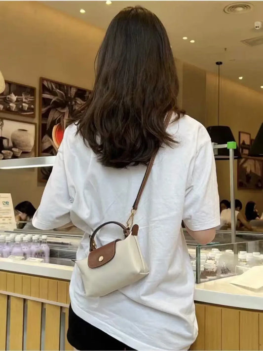 Compact Nylon Dumpling Crossbody